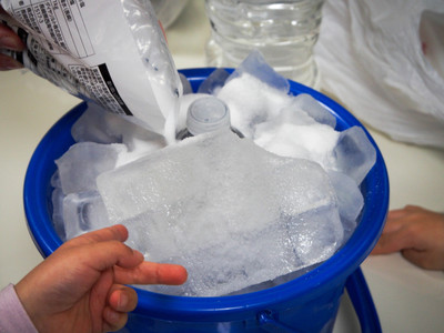 氷(過冷却)の実験