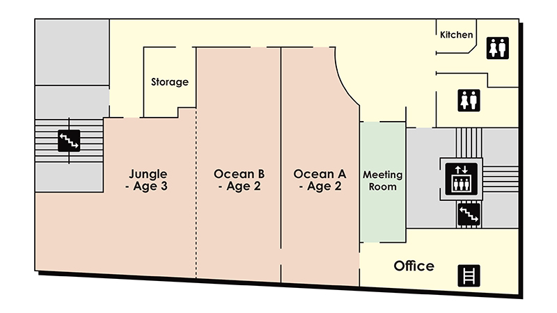 CGK International School Bashamichi Campus Floor Map