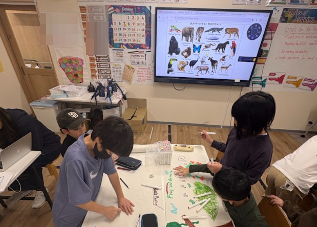 G3Aの教室でのものづくり活動